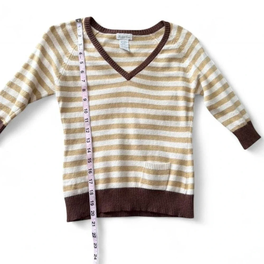 Vintage‎ Striped Charlotte Russe Silk Blend Sweater